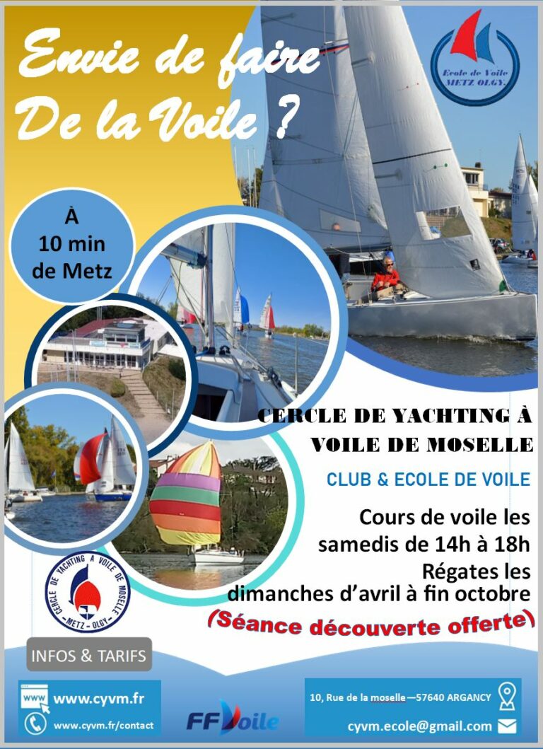 Envie de faire de la voile
